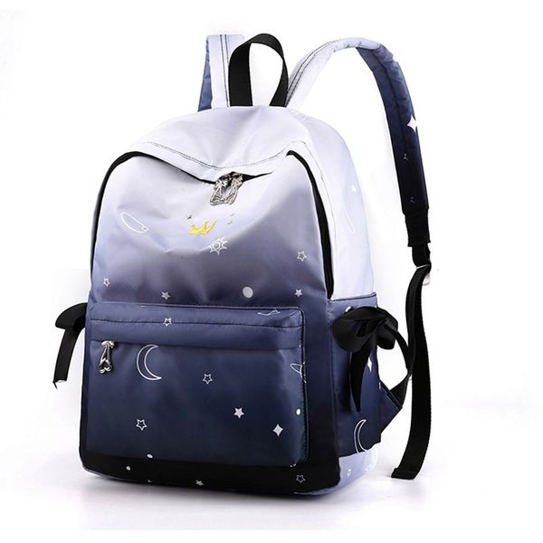 1 pc waterproof women gradient color backpack girls children school bags big capacity satchel double shoulder backpack dropship
1 pc waterproof women gradient color backpack girls children school bags big capacity satchel double shoulder backpack dropship