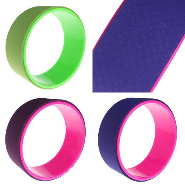 yoga wheel tpe pilates ring training body building home equipment 
yoga wheel tpe pilates ring training body building home equipment