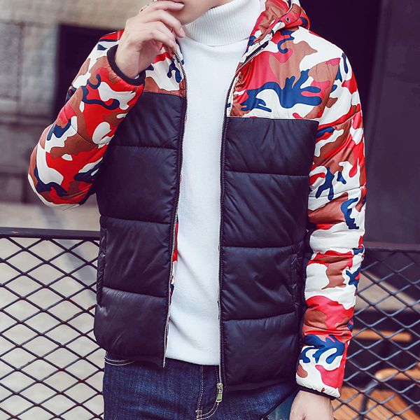 men's cotton autumn winter coat of cultivate one's morality fashion coat thin cotton-padded jacket, Black
men's cotton autumn winter coat of cultivate one's morality fashion coat thin cotton-padded jacket, Black