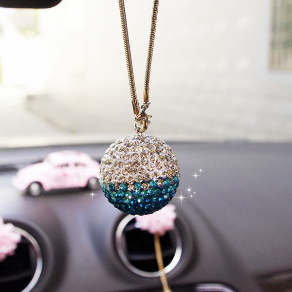 car accessories interior luxury crystal pendant ornaments decor car rear view mirror crystal ball decoration hanging styling
car accessories interior luxury crystal pendant ornaments decor car rear view mirror crystal ball decoration hanging styling