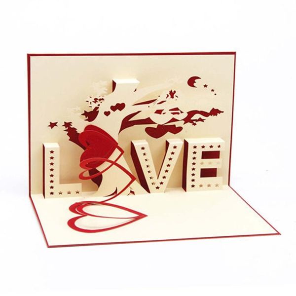 1pcs 3d card love valentine's greeting cards hollow out design tree of love birthday blessing card postcard
1pcs 3d card love valentine's greeting cards hollow out design tree of love birthday blessing card postcard