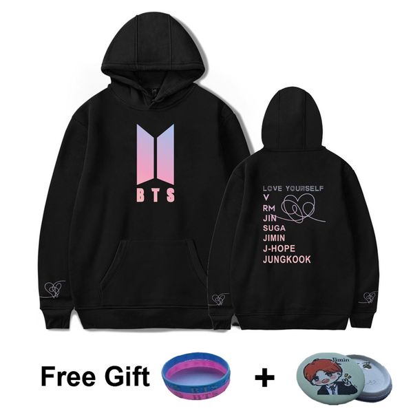 bts album love yourself answer hoodies harajuku kpop oversized hoody women korean k-pop female fans clothes bts army clothes, Black
bts album love yourself answer hoodies harajuku kpop oversized hoody women korean k-pop female fans clothes bts army clothes, Black