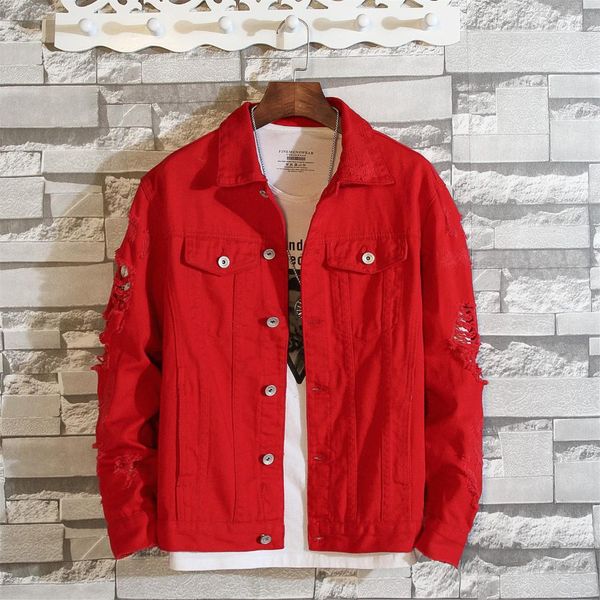2019 autumn clothing new style men solid color scraping rotten fashion and personality jacket large size loose casual coat men's, Black;brown
2019 autumn clothing new style men solid color scraping rotten fashion and personality jacket large size loose casual coat men's, Black;brown