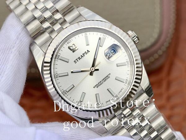 36mm blue silver dial ar factory mens automatic cal.3135 eta watch men 904l steel jubilee bracelet valjoux date 116234 watches box, Slivery;brown
36mm blue silver dial ar factory mens automatic cal.3135 eta watch men 904l steel jubilee bracelet valjoux date 116234 watches box, Slivery;brown