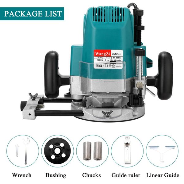 1800w 220v 7.7a 3612br electric router woodworking router trimmer electric engraving device
1800w 220v 7.7a 3612br electric router woodworking router trimmer electric engraving device
