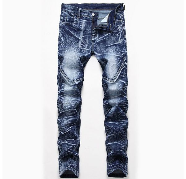 men's pattern jeans stretch print three color black pants straight washed white men's pants wild casual, Blue
men's pattern jeans stretch print three color black pants straight washed white men's pants wild casual, Blue
