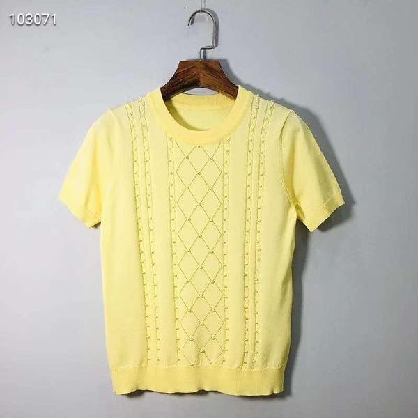 303 2020 летний бренд тот же стиль свитер с коротким рукавом желтый зеленый белый круглый вырез мода роскошная женская одежда kint qian, White;black
303 2020 летний бренд тот же стиль свитер с коротким рукавом желтый зеленый белый круглый вырез мода роскошная женская одежда kint qian, White;black