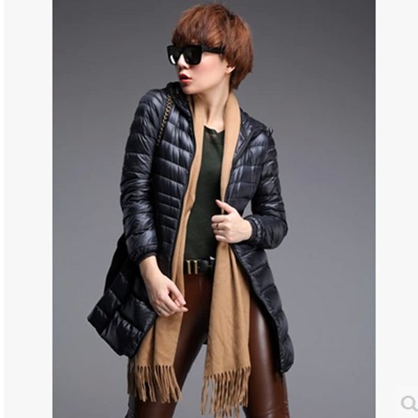 2018 fashion ladies long winter overcoat women brand 90% white duck down coat jackets plus size s-6xl, Black
2018 fashion ladies long winter overcoat women brand 90% white duck down coat jackets plus size s-6xl, Black