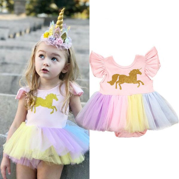 newborn baby clothing spring autumn girls unicorn lace tutu romper fancy dress outfits kids costume dresses, White
newborn baby clothing spring autumn girls unicorn lace tutu romper fancy dress outfits kids costume dresses, White
