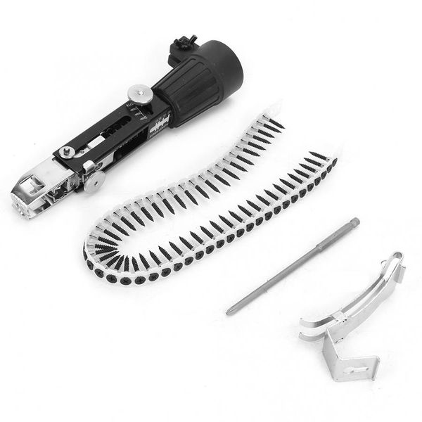 automatic drill chain screw spike chain drill screw adapter for electric attachment
automatic drill chain screw spike chain drill screw adapter for electric attachment