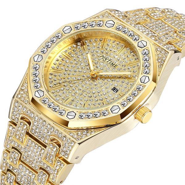 mens women fashion watch bling full diamond iced out watches quartz movement party wristwatch royal design stainless steel watches, Slivery;brown
mens women fashion watch bling full diamond iced out watches quartz movement party wristwatch royal design stainless steel watches, Slivery;brown