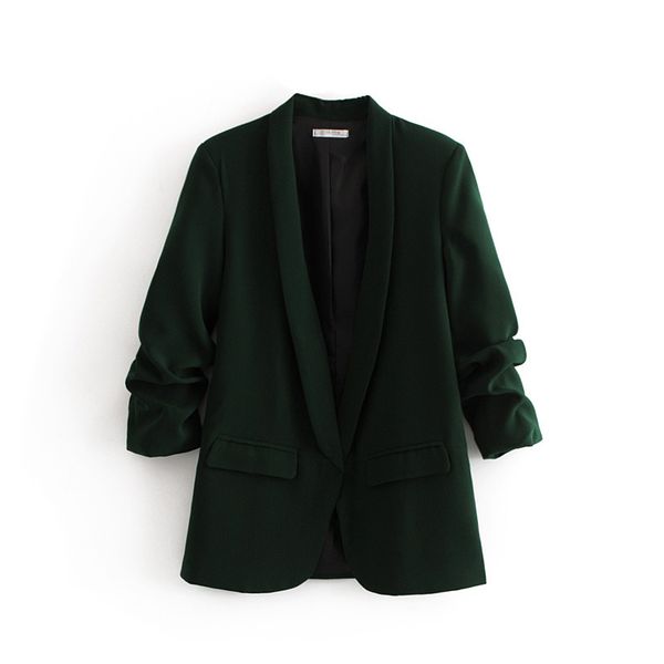 fashion women xsxz65-27194 european and american fashion and wrinkle suit jacket, White;black
fashion women xsxz65-27194 european and american fashion and wrinkle suit jacket, White;black