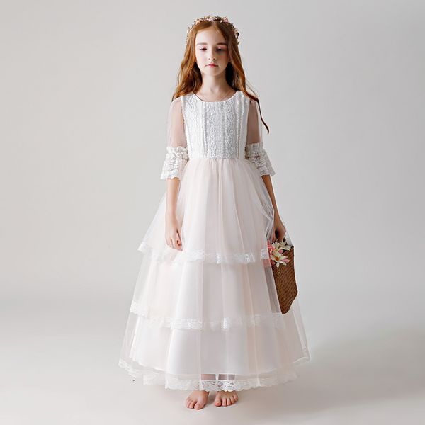 2020 girls dress elegant white bridesmaid kids dresses for girls children long high-end evening princess wedding dress, Red;yellow
2020 girls dress elegant white bridesmaid kids dresses for girls children long high-end evening princess wedding dress, Red;yellow