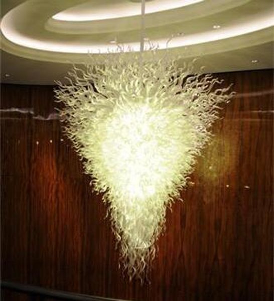 Chandeliers Lighting Modern White Hand Blown Murano Glass Crystal Chandelier Lamp Home Hotel Ceiling Light for Living Room Dining Room
Chandeliers Lighting Modern White Hand Blown Murano Glass Crystal Chandelier Lamp Home Hotel Ceiling Light for Living Room Dining Room