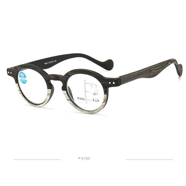 new round women men progressive multifocal glasses reading glasses for reader near far sight diopter anti blue light, White;black
new round women men progressive multifocal glasses reading glasses for reader near far sight diopter anti blue light, White;black