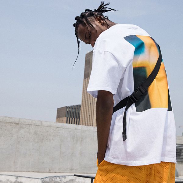 three models fog fear of god short sleeve california limited p t-shirt loose men and women celebrity inspired fashion high street, Red
three models fog fear of god short sleeve california limited p t-shirt loose men and women celebrity inspired fashion high street, Red