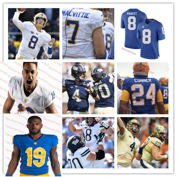 Custom Pittsburgh Panther Football Jersey Kenny Pickett Darrin Hall Rashad Weaver Elias Reynolds Todd Sibley Kyle Vreen Pitt Panthers Jersey
Custom Pittsburgh Panther Football Jersey Kenny Pickett Darrin Hall Rashad Weaver Elias Reynolds Todd Sibley Kyle Vreen Pitt Panthers Jersey