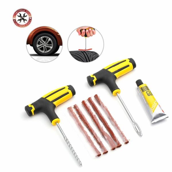 car tire repair tools tire repair kit rivet tool set car bicycle tubeless puncture plug garage auto parts ing
car tire repair tools tire repair kit rivet tool set car bicycle tubeless puncture plug garage auto parts ing