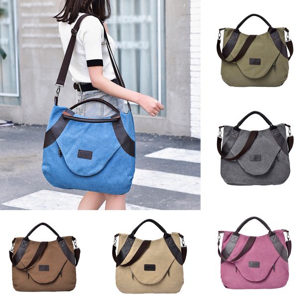 bags for women 2019 retro women's canvas zipper shoulder bags fashion ladies with corssbody handbag bolsa feminina
bags for women 2019 retro women's canvas zipper shoulder bags fashion ladies with corssbody handbag bolsa feminina