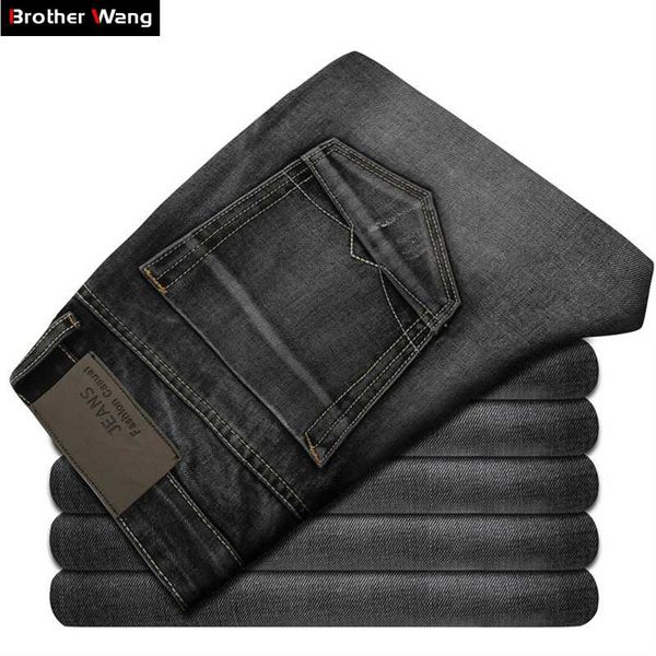 2018 new men's jeans dark gray male fashion leisure slim jeans brand men's clothing, Blue
2018 new men's jeans dark gray male fashion leisure slim jeans brand men's clothing, Blue