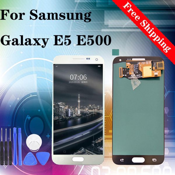 5,0" замена оригинальное brand new для samsung galaxy e5 e500 e500f e500h e500m жк-дисплей с сенсорным экраном дигитайзер ассамблеи
5,0" замена оригинальное brand new для samsung galaxy e5 e500 e500f e500h e500m жк-дисплей с сенсорным экраном дигитайзер ассамблеи