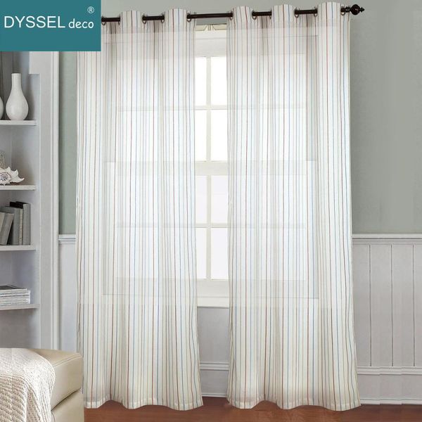 dyssel deco fancy stripe linen home decorate sheer window cafe curtain rod pocket grommet for living room bedroom
dyssel deco fancy stripe linen home decorate sheer window cafe curtain rod pocket grommet for living room bedroom