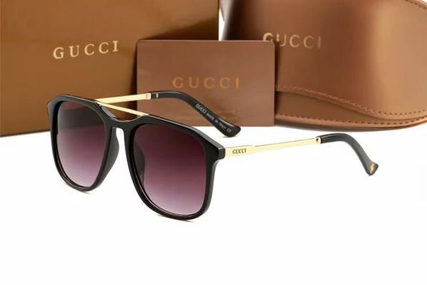 1pcs classic pilot sunglasses designer brand mens womens sun glasses eyewear gold metal grglass lenses brown cas 138, White;black
1pcs classic pilot sunglasses designer brand mens womens sun glasses eyewear gold metal grglass lenses brown cas 138, White;black