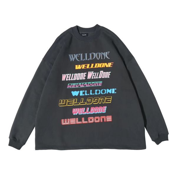 mens designer hoodies plus velvet warm gradient letter we11done printing fashion high street loose retro hoodie sweatshirt size, Black
mens designer hoodies plus velvet warm gradient letter we11done printing fashion high street loose retro hoodie sweatshirt size, Black