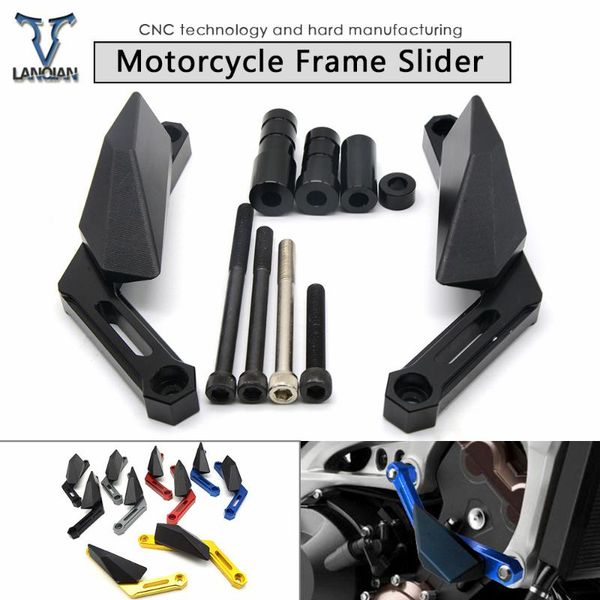 motorcycle accessorie cnc aluminum frame sliders crash pad cover falling protector guard motorbike for tracer 900gt 2018
motorcycle accessorie cnc aluminum frame sliders crash pad cover falling protector guard motorbike for tracer 900gt 2018