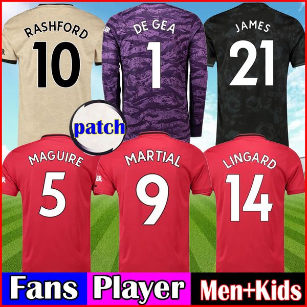 fans/player fc manchester soccer jerseys 19 20 pogba lingard rashford maguire third black football kit united utd away kit men + kids sets, Black;yellow
fans/player fc manchester soccer jerseys 19 20 pogba lingard rashford maguire third black football kit united utd away kit men + kids sets, Black;yellow