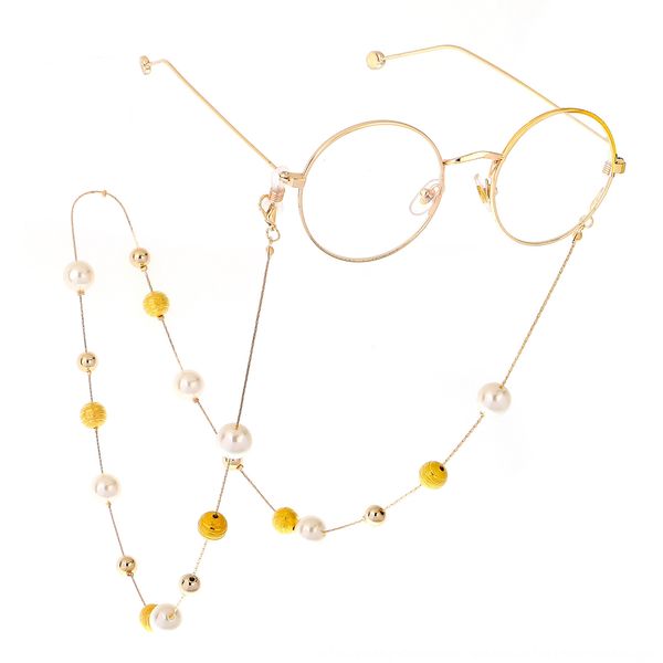sweater second-use golden frosted ball sweater chain second-use golden frosted pearl glasses ball pearl glasses chain, Blue
sweater second-use golden frosted ball sweater chain second-use golden frosted pearl glasses ball pearl glasses chain, Blue