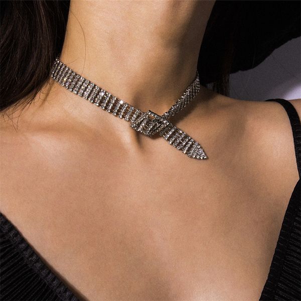 sparkly rhinestone belt design choker necklace&bracelet for women crystal buckle collar necklace nightclub party jewelry gift, Golden;silver
sparkly rhinestone belt design choker necklace&bracelet for women crystal buckle collar necklace nightclub party jewelry gift, Golden;silver