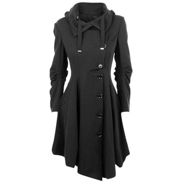 uguest 2018 women coats winter warm formal irregular with button high quality, Black
uguest 2018 women coats winter warm formal irregular with button high quality, Black