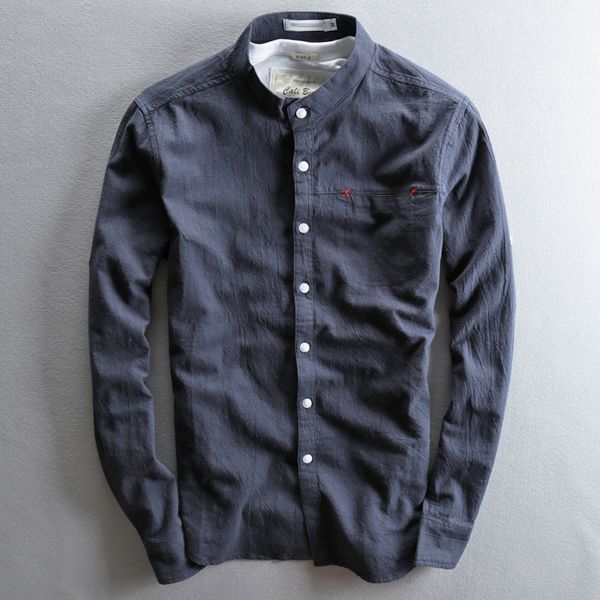 2019 summer men's linen shirt mandarin collar long sleeve chinese shirts slim fit casual cotton linen dress shirt -5xl, White;black
2019 summer men's linen shirt mandarin collar long sleeve chinese shirts slim fit casual cotton linen dress shirt -5xl, White;black
