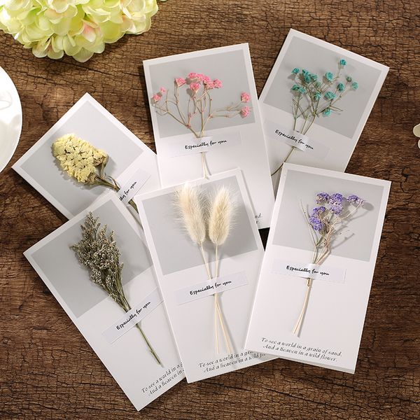 10pcs 9*16cm creative dried flowers+papercard folding type greeting cards christmas birthday party wedding invitations
10pcs 9*16cm creative dried flowers+papercard folding type greeting cards christmas birthday party wedding invitations