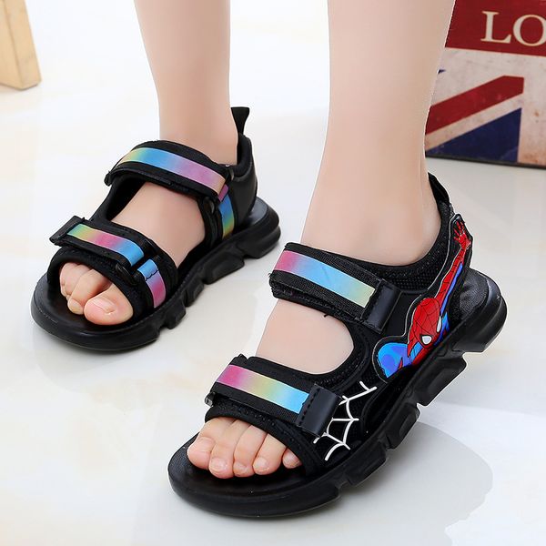 summer new boys sandals kids anti-slip wearable beach shoes children fashion classic non-slip middle school children sandals, Black;red
summer new boys sandals kids anti-slip wearable beach shoes children fashion classic non-slip middle school children sandals, Black;red
