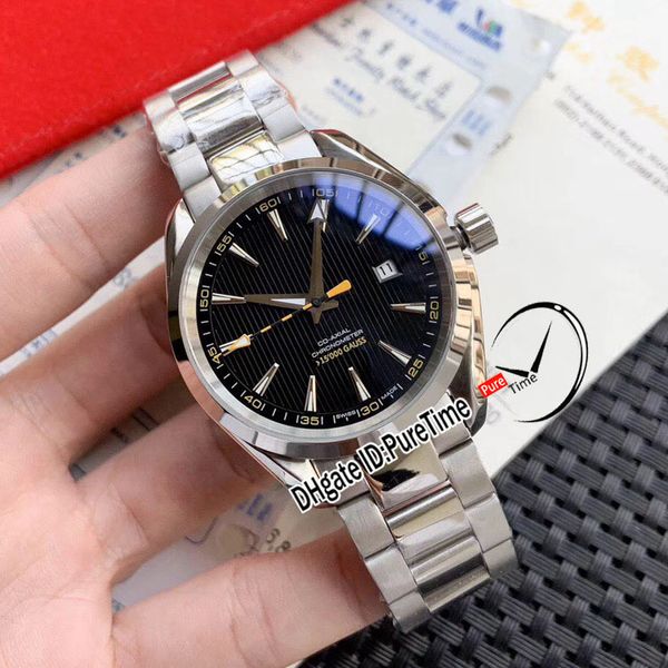 new aqua terra 150m miyota 8215 automatic mens watch black textured dial yellow hands steel bracelet 231.10.42.21.01.002 puretime e263b2, Slivery;brown
new aqua terra 150m miyota 8215 automatic mens watch black textured dial yellow hands steel bracelet 231.10.42.21.01.002 puretime e263b2, Slivery;brown