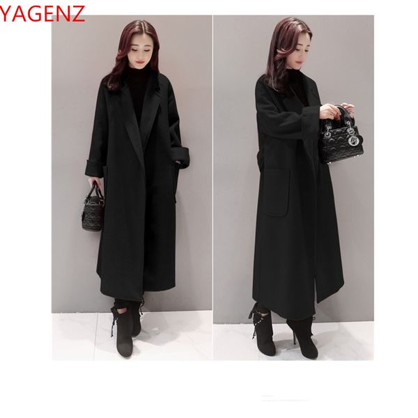 winter jackets new coat of women's cashmere loose plus-size elegant women coats korea fashion long sleeve long woolen coat 1773, Black
winter jackets new coat of women's cashmere loose plus-size elegant women coats korea fashion long sleeve long woolen coat 1773, Black