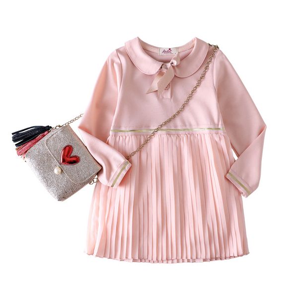 retail kids designer dress girls doll collar pleated princess dress cotton chiffon patchwork college wind dresses children boutique clothing, Red;yellow
retail kids designer dress girls doll collar pleated princess dress cotton chiffon patchwork college wind dresses children boutique clothing, Red;yellow