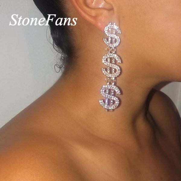 stonefans statement money drop earrings for women dollar crystal earrings rhinestones long earrings charming sign jewelry gift, Golden
stonefans statement money drop earrings for women dollar crystal earrings rhinestones long earrings charming sign jewelry gift, Golden