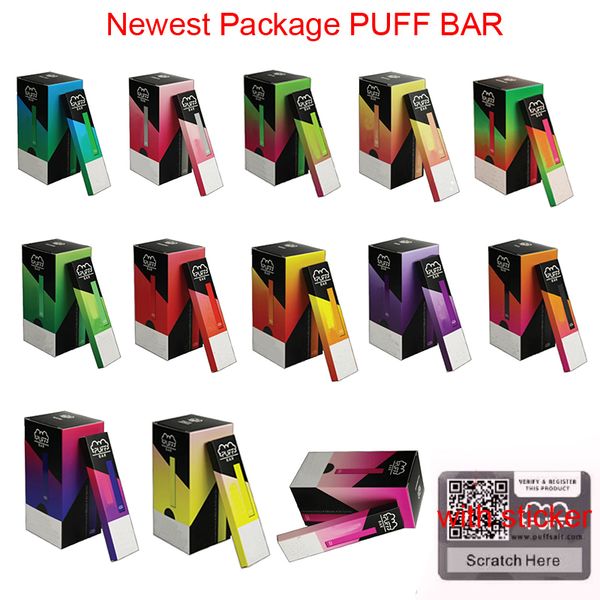 1,3 мл Новый Puff Бар Одноразовая Vape Pod Starter Kit 280mAh батарея с кодом безопасности Vape Pen
1,3 мл Новый Puff Бар Одноразовая Vape Pod Starter Kit 280mAh батарея с кодом безопасности Vape Pen