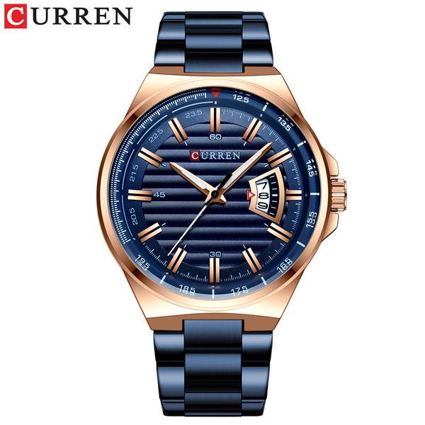 brand curren 8375 luxury quartz watches for men wrist watch classic silver stainless steel strap mens watch waterproof, Slivery;brown
brand curren 8375 luxury quartz watches for men wrist watch classic silver stainless steel strap mens watch waterproof, Slivery;brown