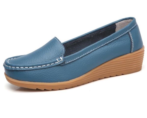 women shoes leather breathable soft bottom flats women's casual shoes 1368, Black
women shoes leather breathable soft bottom flats women's casual shoes 1368, Black