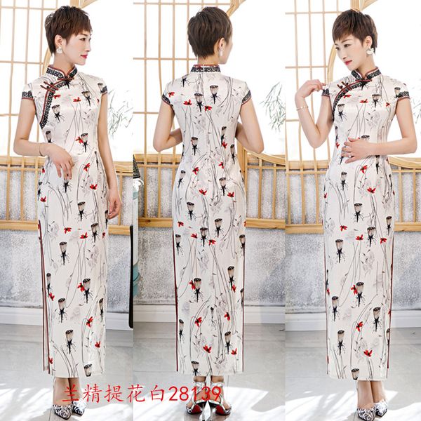 ethnic clothing mandarin collar long qipao slim chinese style party prom dress print flower cheongsam vestidos, Red
ethnic clothing mandarin collar long qipao slim chinese style party prom dress print flower cheongsam vestidos, Red