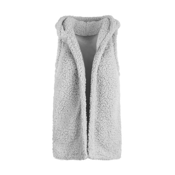 autumn winter casual women hooded pockets vest office lady open stitch short sleeveless coat gray, Black;white
autumn winter casual women hooded pockets vest office lady open stitch short sleeveless coat gray, Black;white