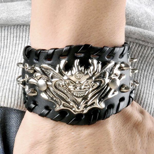 мода pu кожа punk rock dragon напульсник браслет черного мужчины мальчики браслет подарки xrq88, Golden;silver
мода pu кожа punk rock dragon напульсник браслет черного мужчины мальчики браслет подарки xrq88, Golden;silver