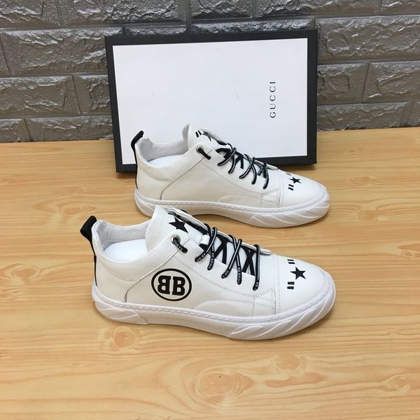 new style g u c cl high-end luxury men's casual sports sneakers fashion design brand lace-up men's shoes classic pattern size: 38
new style g u c cl high-end luxury men's casual sports sneakers fashion design brand lace-up men's shoes classic pattern size: 38