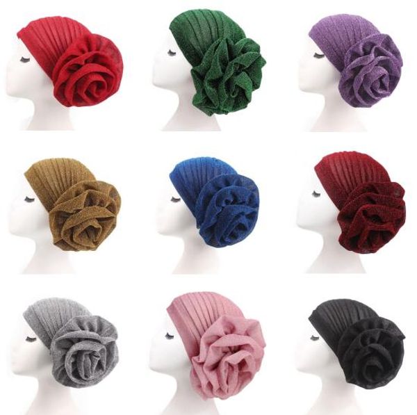 big flower woman turban muslim indian hat bright silk caps over 20colors choose ing, Blue;gray
big flower woman turban muslim indian hat bright silk caps over 20colors choose ing, Blue;gray