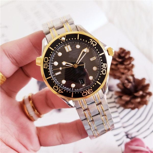 new 2019 luxury mens watch classic professional 300m james bond 007 blue dial co-axial asia 2813 movement mechanical men's automatic wa, Slivery;brown
new 2019 luxury mens watch classic professional 300m james bond 007 blue dial co-axial asia 2813 movement mechanical men's automatic wa, Slivery;brown