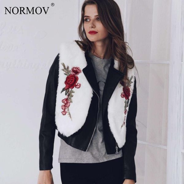 normov winter faux fur women sweater vest waistcoat women plus size warm sleeveless jacket vests for gilet femme, Black;white
normov winter faux fur women sweater vest waistcoat women plus size warm sleeveless jacket vests for gilet femme, Black;white